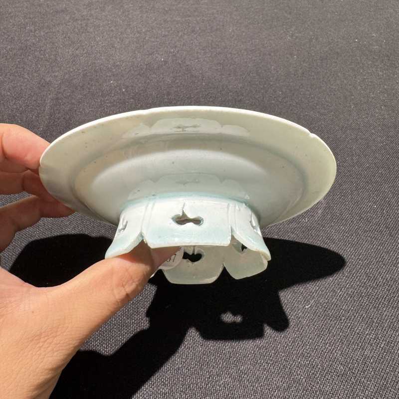 明 湖田茶盏、盏托一套 - 图10