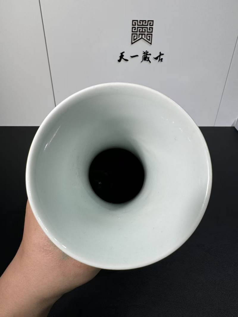 清光绪 粉彩百蝶纹赏瓶 - 图6