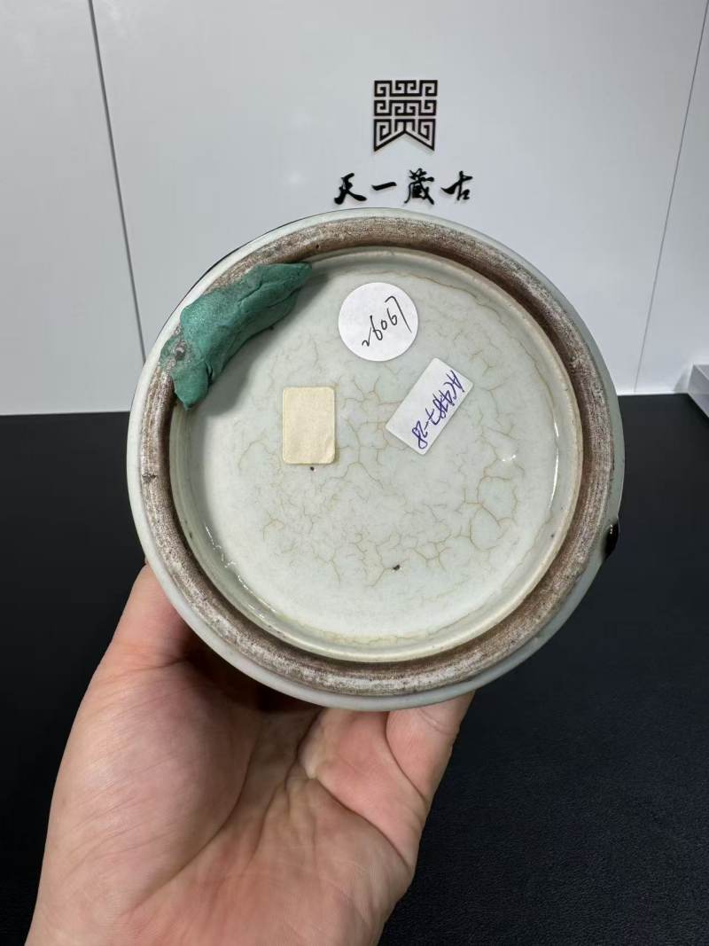 清康熙 郎窑红观音瓶 - 图8