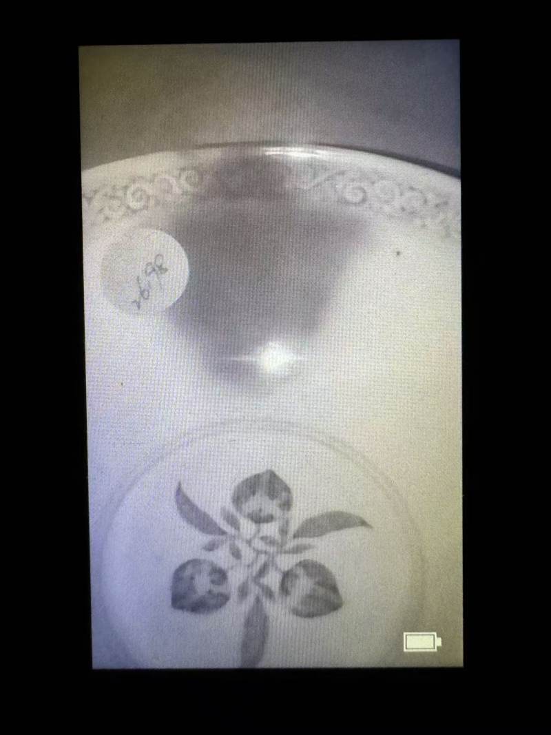 清道光 青花三多纹碗 - 图10