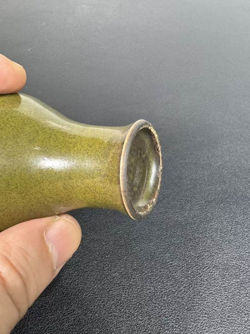 清乾隆 茶叶末釉小梅瓶 - 图7