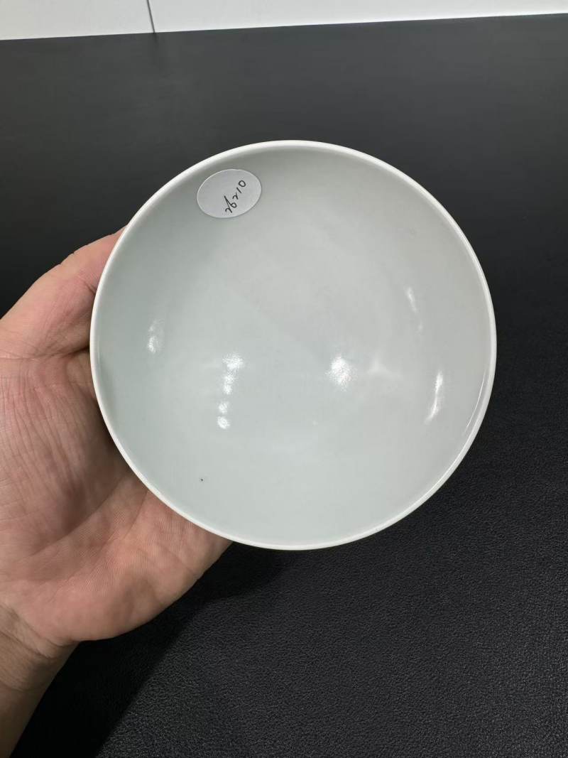 清雍正 霁红釉碗 - 图6