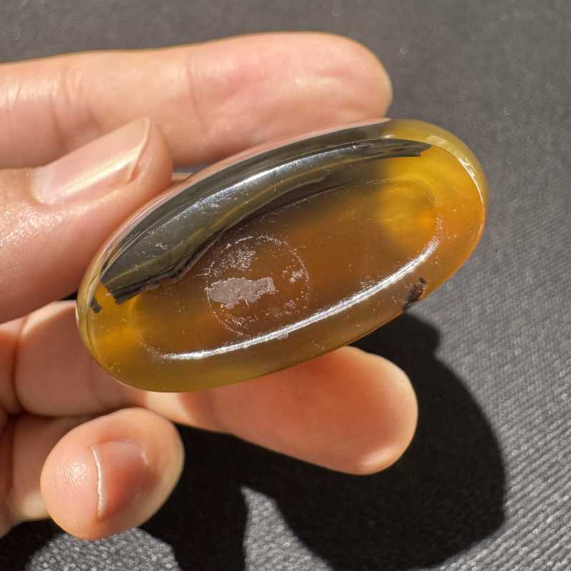 清 灵猴影子玛瑙鼻烟壶 - 图7