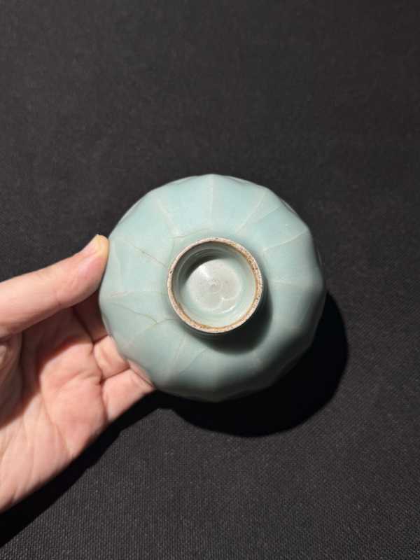 明 龙泉莲瓣纹盏 - 图9