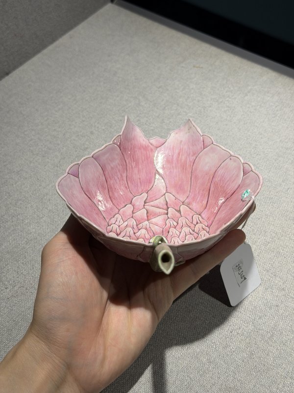 清光绪 粉彩秋操杯 - 图4