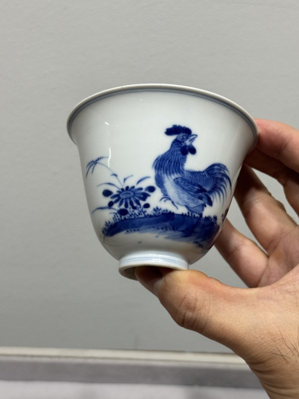 清雍正-乾隆 青花大吉图铃铛杯 - 图10