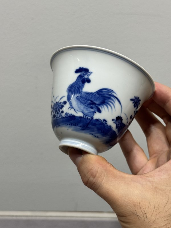 清雍正-乾隆 青花大吉图铃铛杯 - 图13