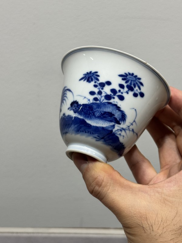 清雍正-乾隆 青花大吉图铃铛杯 - 图15