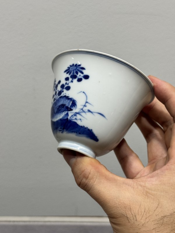 清雍正-乾隆 青花大吉图铃铛杯 - 图16