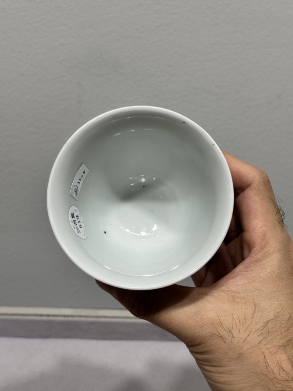 清雍正-乾隆 青花高士“福在眼前”铃铛杯 - 图13