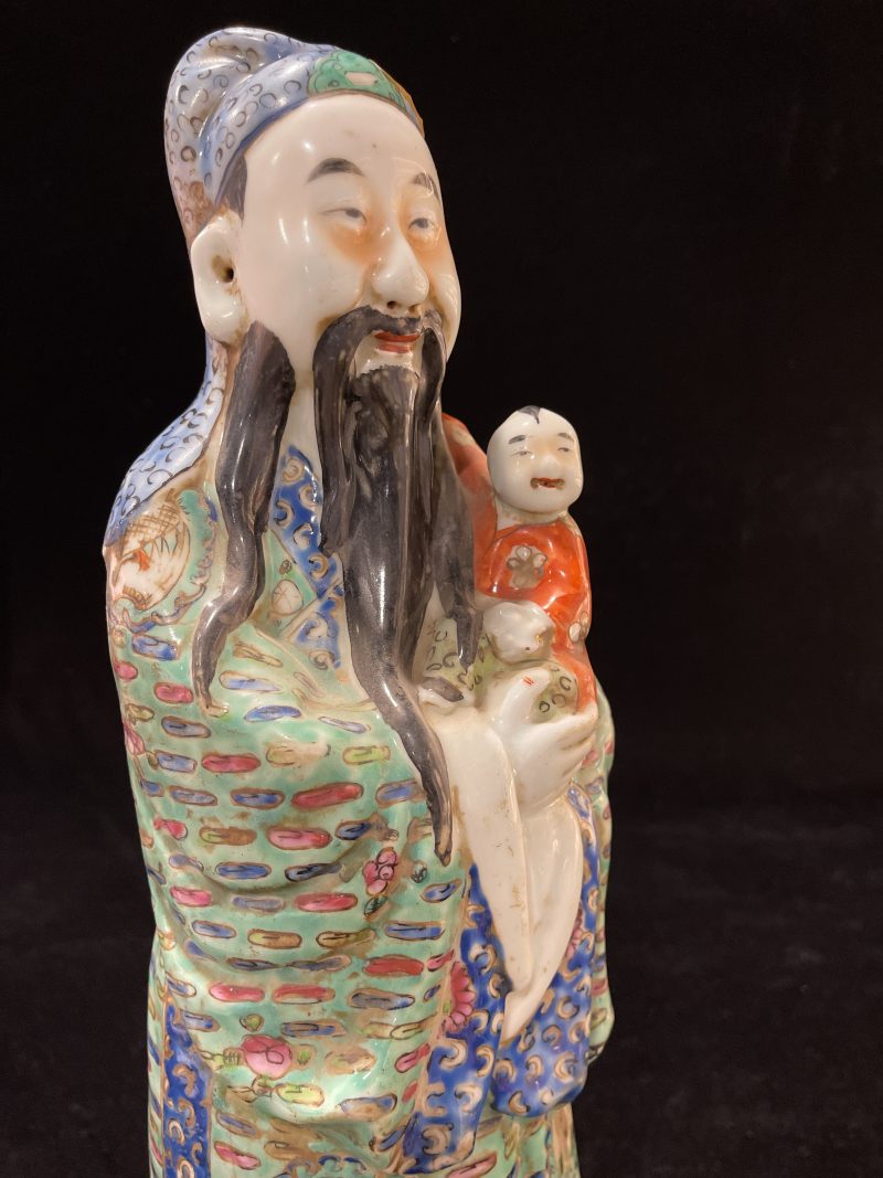 清 三星福禄寿一组3件 - 图16