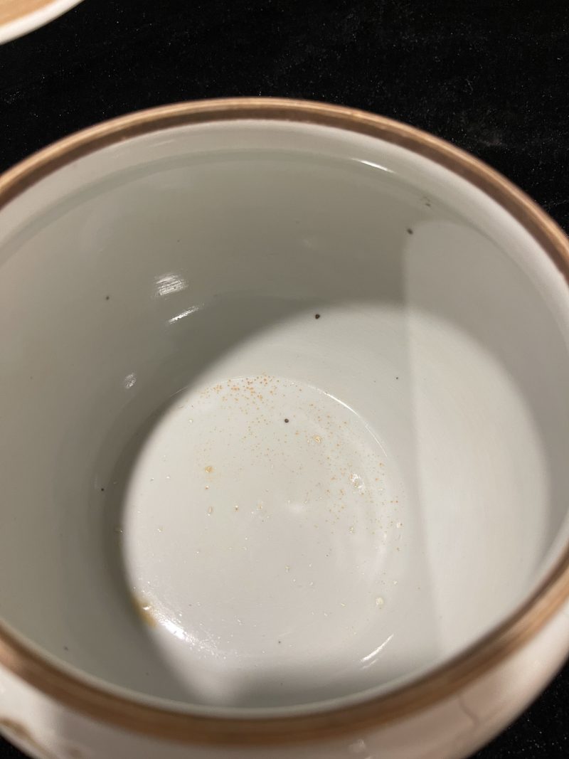 清 浅降彩婴戏图粥罐 - 图6