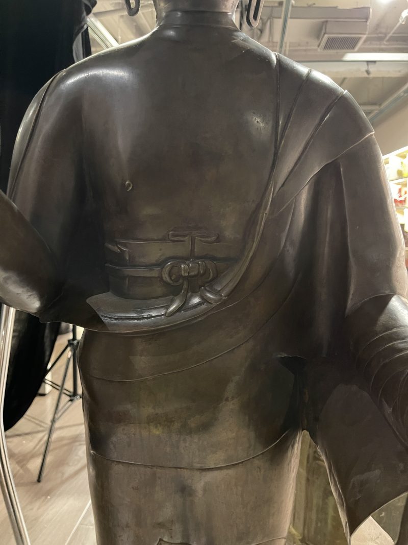 清 铜释迦牟尼佛立像 - 图4