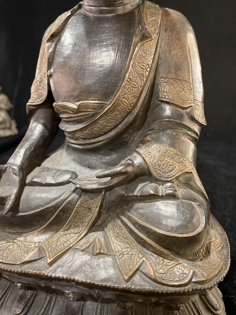 明 铜药师佛 - 图3