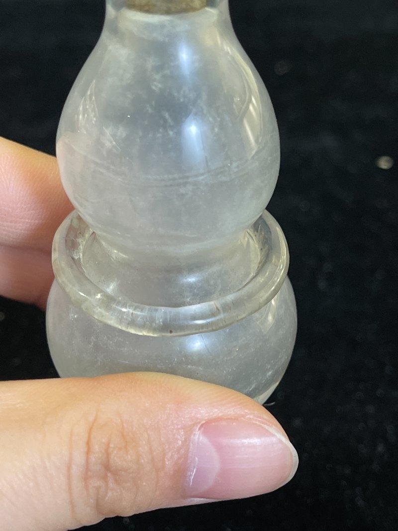 清晚期 水晶鼻烟壶 - 图6