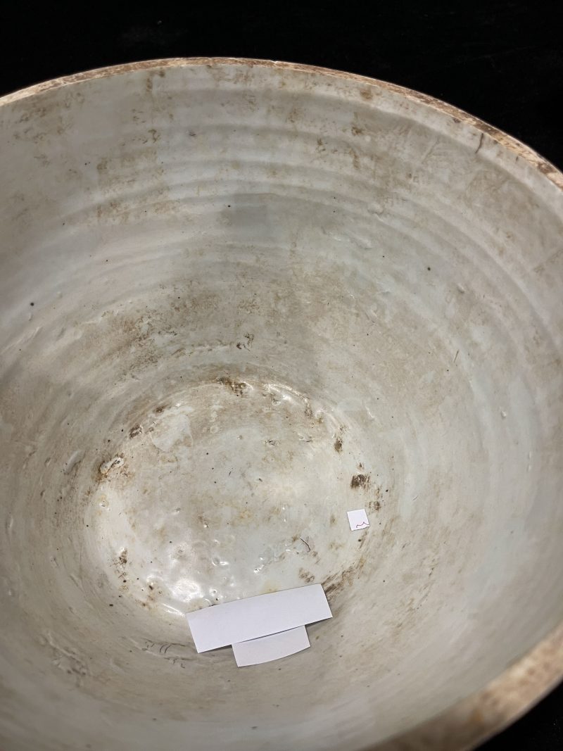 明万历 青花满池娇卷缸 - 图4