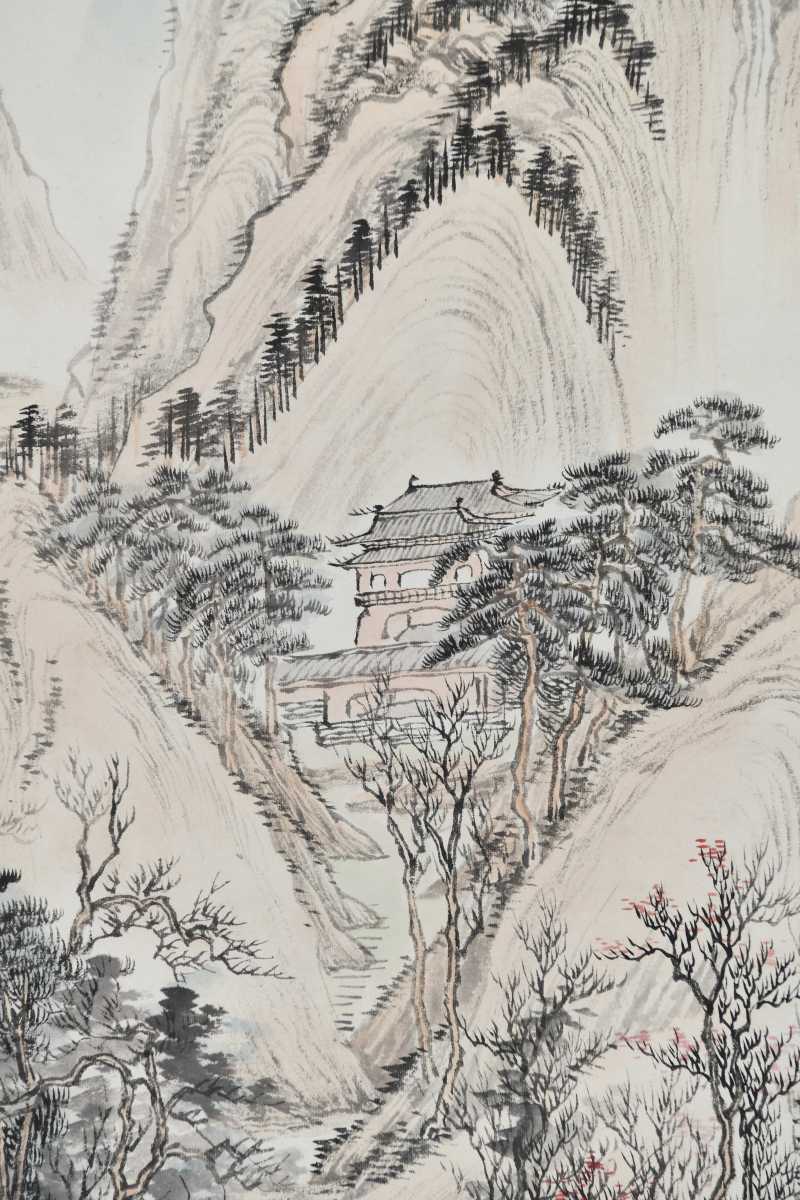  冯超然 山水 - 图4