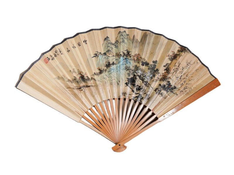  俞志卿 （1915-1995）  民国 山水 - 图1