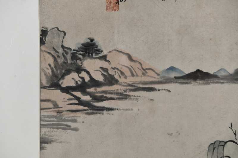  赵笛楼（清） 山水 - 图5