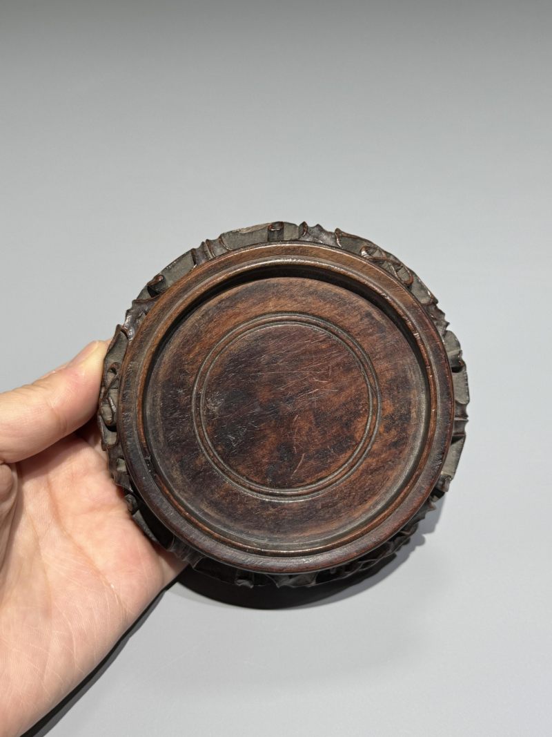    清 酸枝底座 - 图6