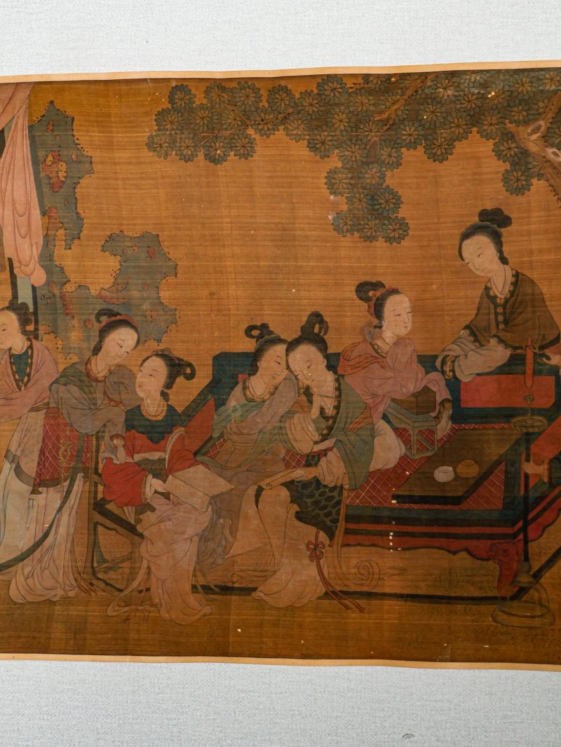  冷枚（款） 1669-1742  民国 仕女 - 图10