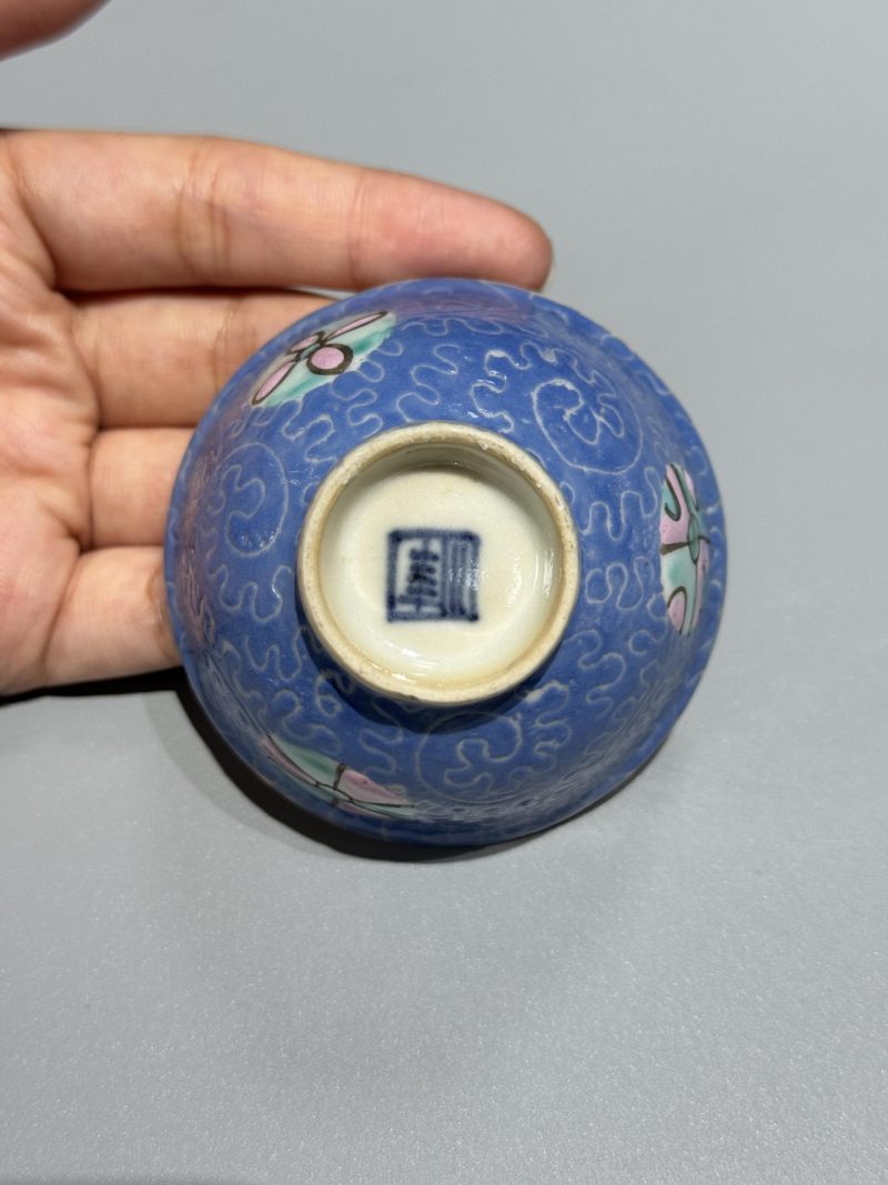    清乾隆 粉彩什锦杯一组10件 - 图4