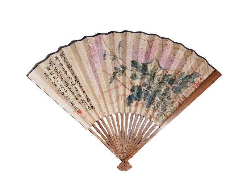  繆莆孙 （1875-1954）  民国 秋菊 - 图1