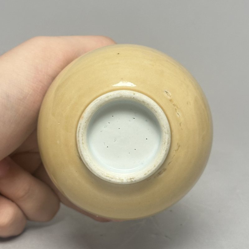 清康熙 青花酱釉葫芦瓶 - 图4