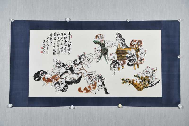  孙菊生 猫趣 - 图2