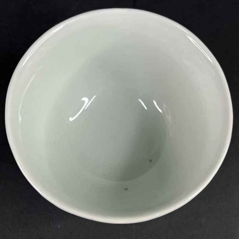 清乾隆 青花花开富贵纹杯 - 图6