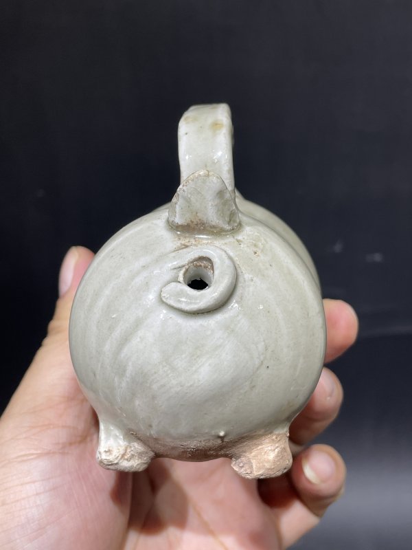 解放后 仿越窑鸡首水注 - 图4