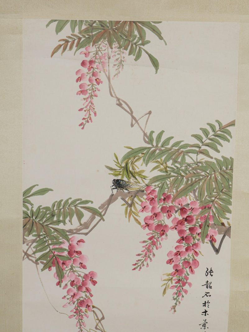  张韶石 （1913-1991）  民国 一鸣惊人 - 图6