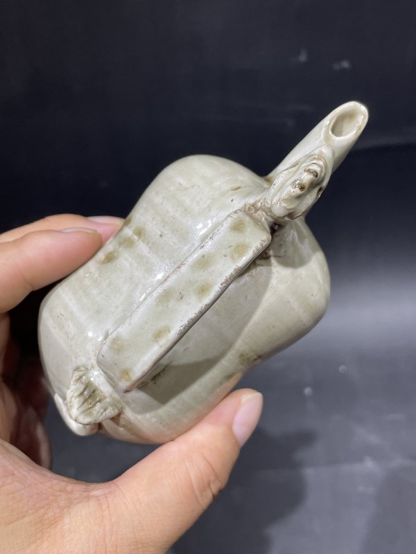 解放后 仿越窑鸡首水注 - 图5