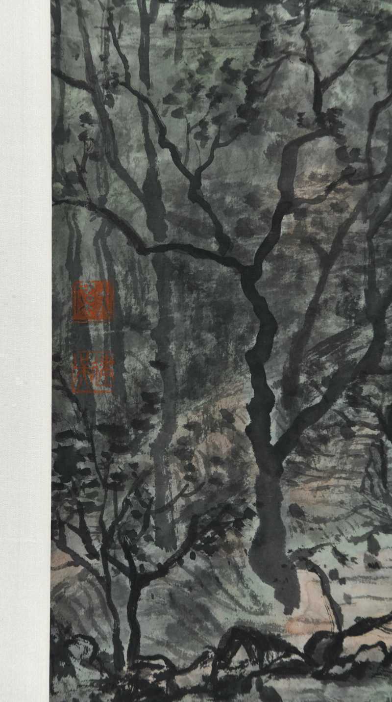  冯建吴  山居图 - 图3