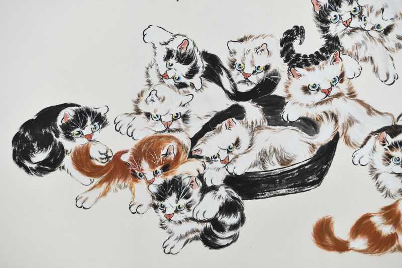  孙菊生 猫趣 - 图4