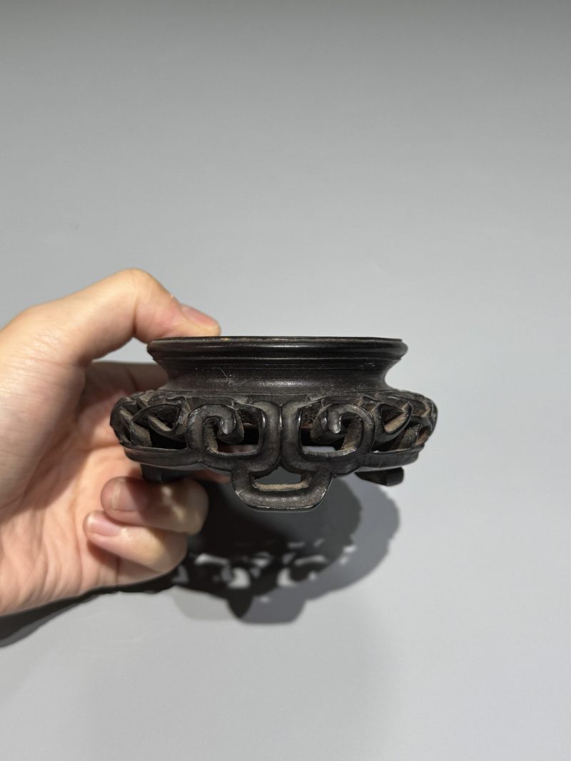    清 酸枝底座 - 图5