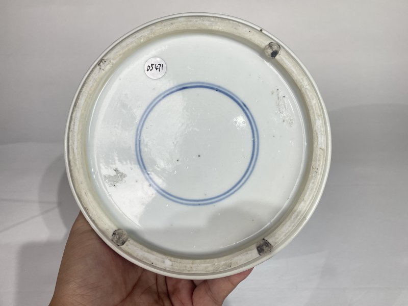 清康熙 青花十八学士图将军罐 - 图6