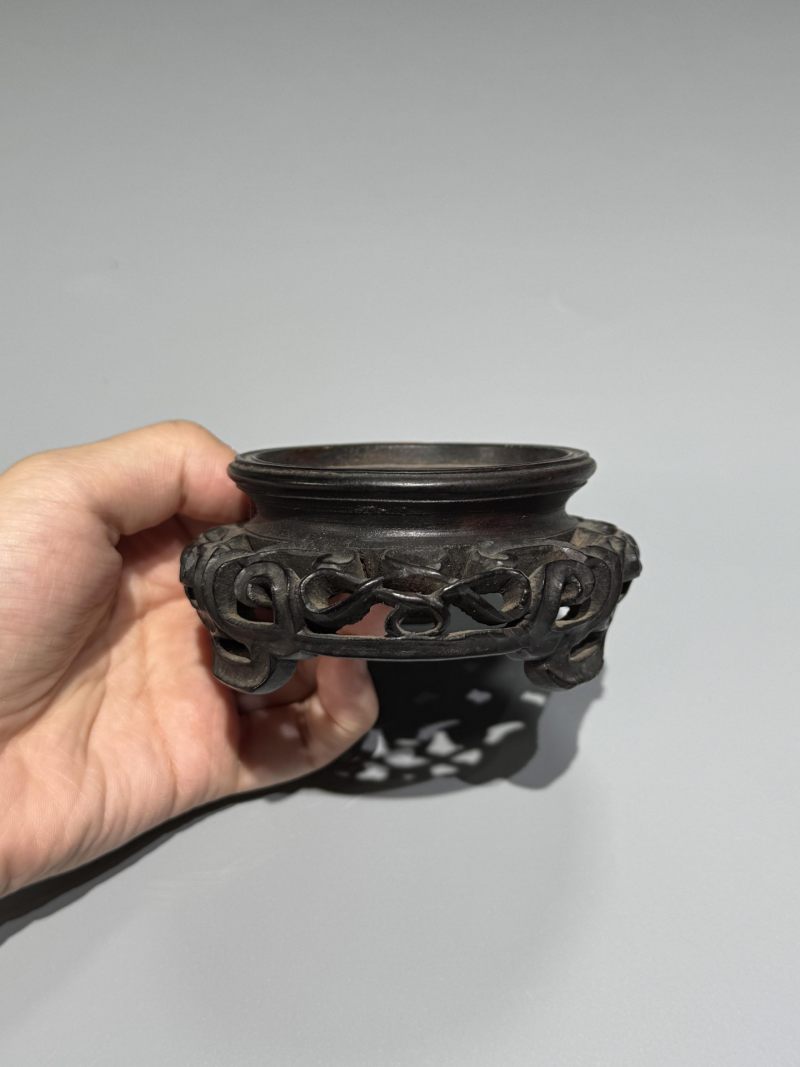    清 酸枝底座 - 图6