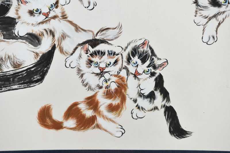 孙菊生 猫趣 - 图5