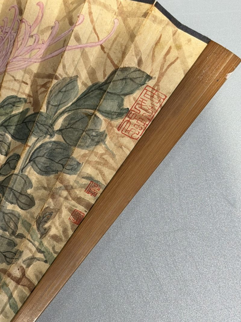  繆莆孙 （1875-1954）  民国 秋菊 - 图6