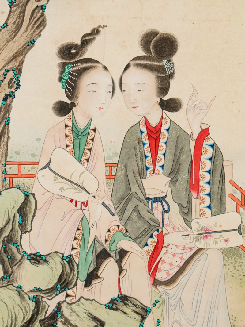  谢之光 （1900-1976）  现代 仕女 - 图9