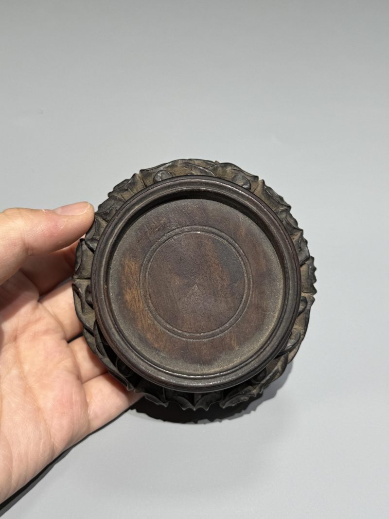   清 酸枝底座 - 图7