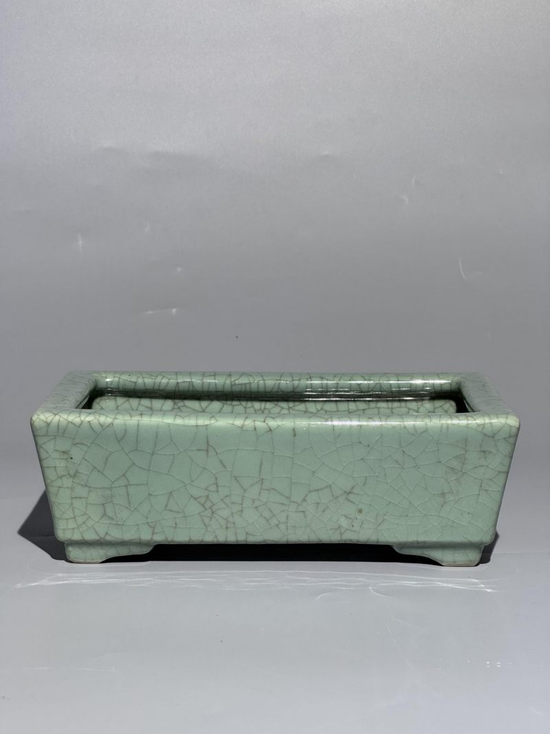    绿哥釉长方水仙盆 - 图4