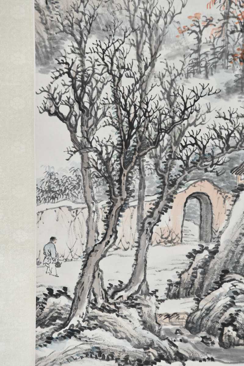  姚钟藩（季翰） 山阴积雪 - 图3