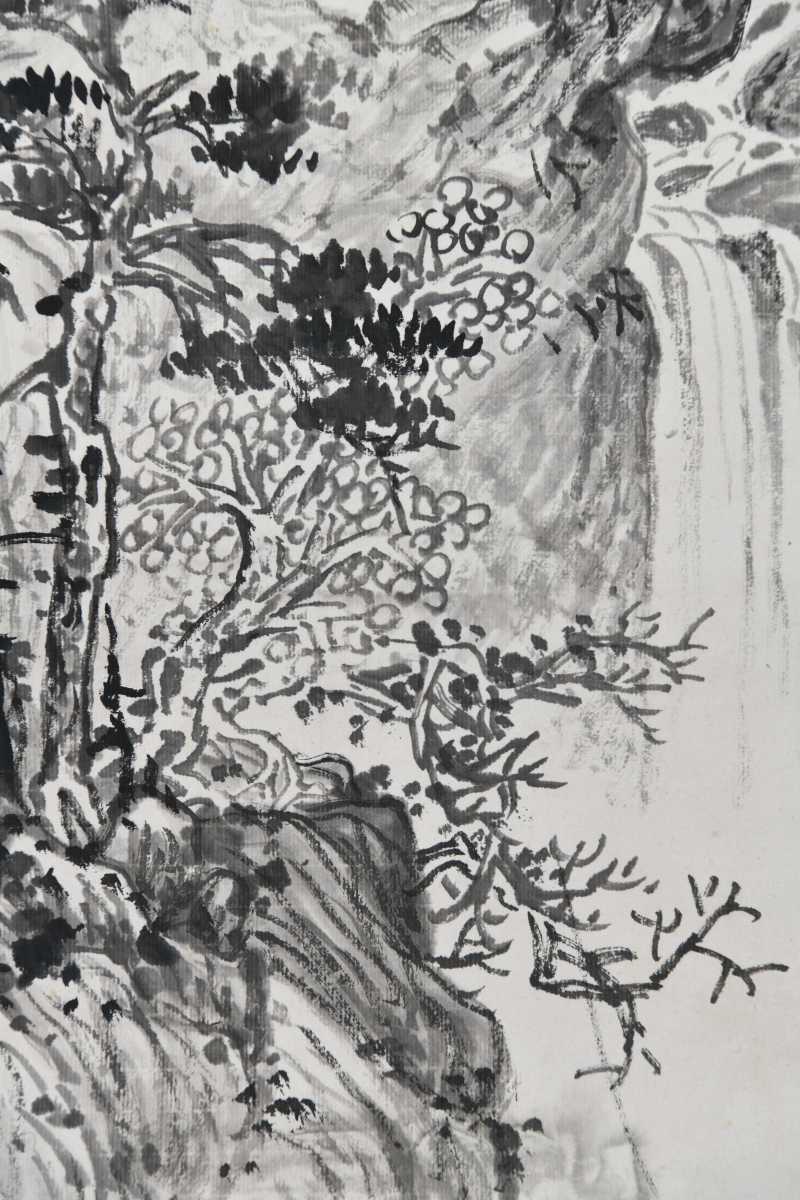  贺天健 山水 - 图7