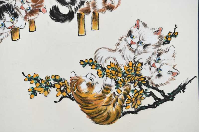  孙菊生 猫趣 - 图7