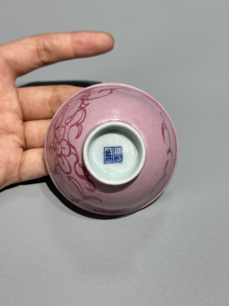    清乾隆 粉彩什锦杯一组10件 - 图12