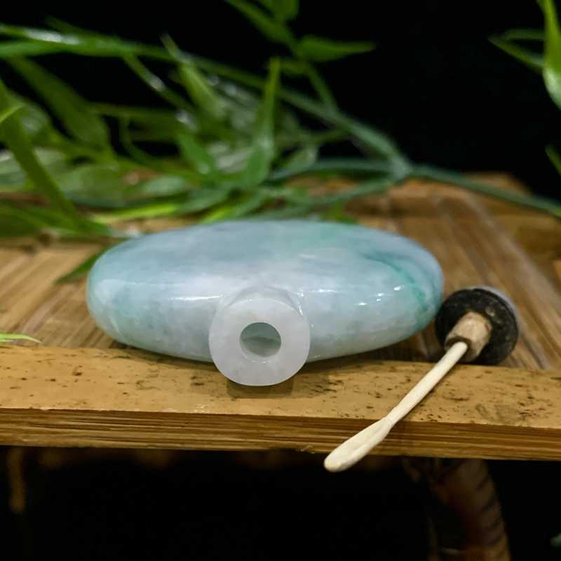 清 翡翠烟壶 - 图5