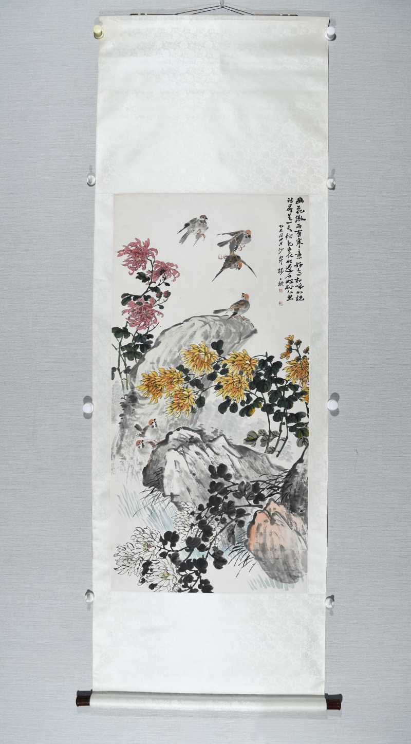  杨士猷 花鸟 - 图2