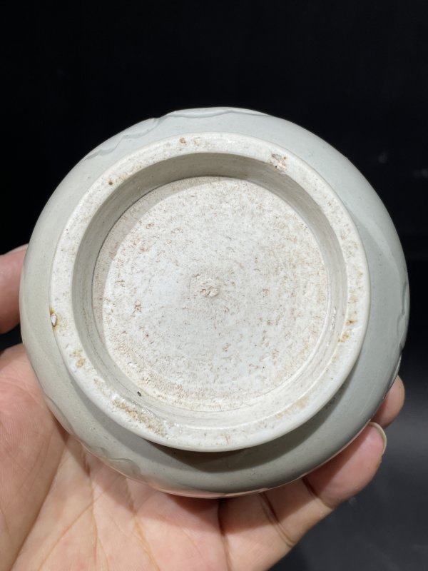 解放后 耀州窑剔花小罐 - 图6